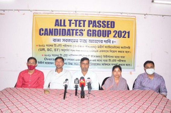 ‘What happened to 12,222 posts based on which, Tripura Govt managed B.Ed Relaxation Exams in 2019 ?’, Asked TET qualified Unemployed Job Aspirants